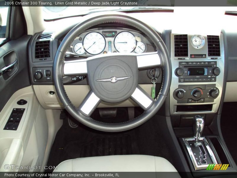 Linen Gold Metallic / Deep Jade/Light Graystone 2006 Chrysler 300 Touring