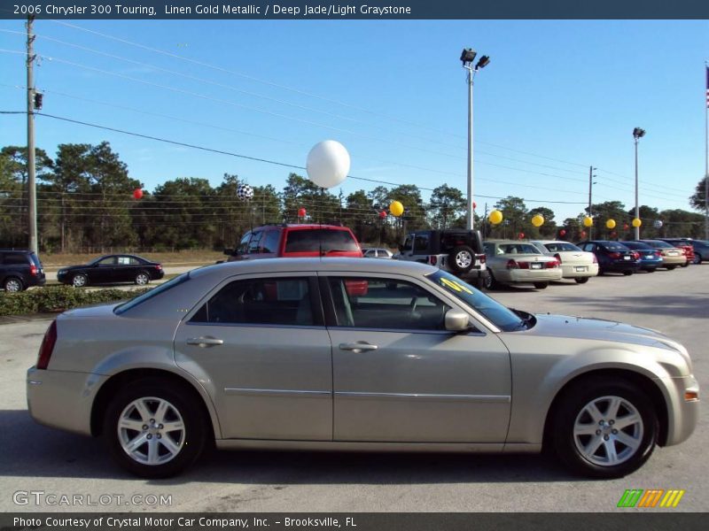 Linen Gold Metallic / Deep Jade/Light Graystone 2006 Chrysler 300 Touring