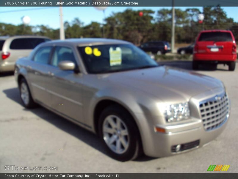 Linen Gold Metallic / Deep Jade/Light Graystone 2006 Chrysler 300 Touring