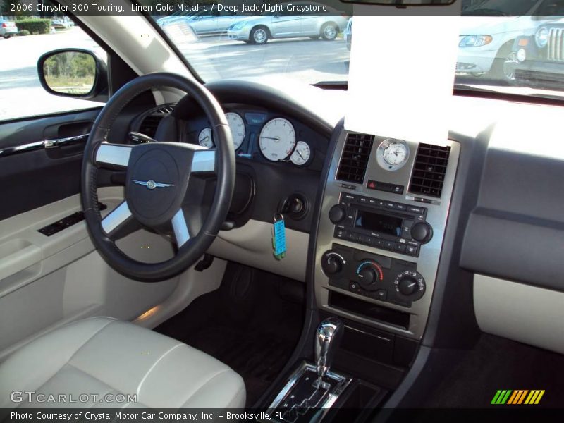Linen Gold Metallic / Deep Jade/Light Graystone 2006 Chrysler 300 Touring
