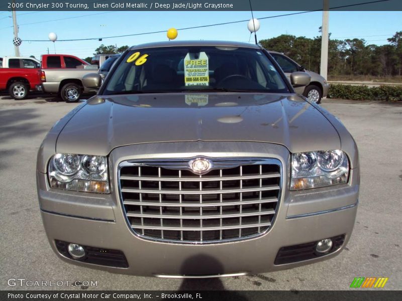 Linen Gold Metallic / Deep Jade/Light Graystone 2006 Chrysler 300 Touring