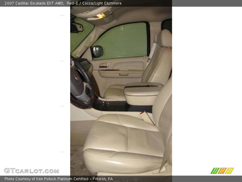 Red-E / Cocoa/Light Cashmere 2007 Cadillac Escalade EXT AWD