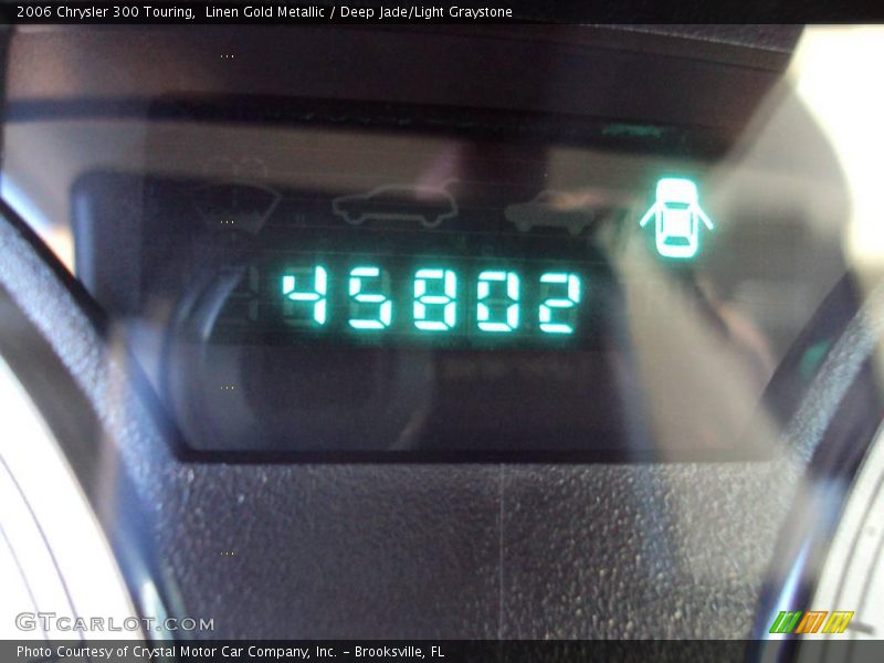 Linen Gold Metallic / Deep Jade/Light Graystone 2006 Chrysler 300 Touring