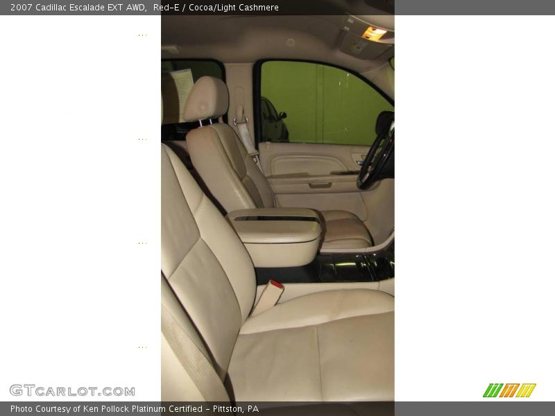 Red-E / Cocoa/Light Cashmere 2007 Cadillac Escalade EXT AWD