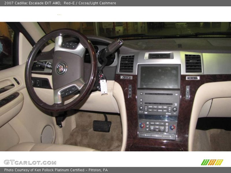 Red-E / Cocoa/Light Cashmere 2007 Cadillac Escalade EXT AWD