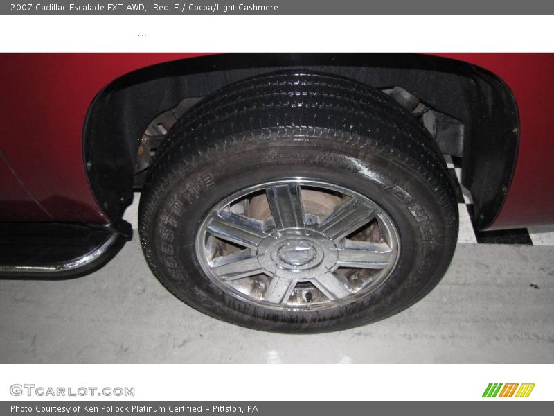 Red-E / Cocoa/Light Cashmere 2007 Cadillac Escalade EXT AWD