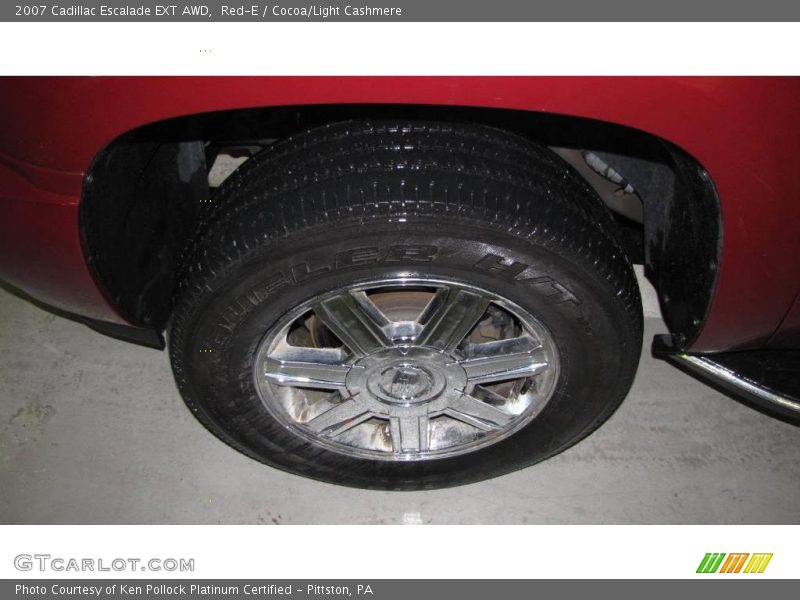 Red-E / Cocoa/Light Cashmere 2007 Cadillac Escalade EXT AWD
