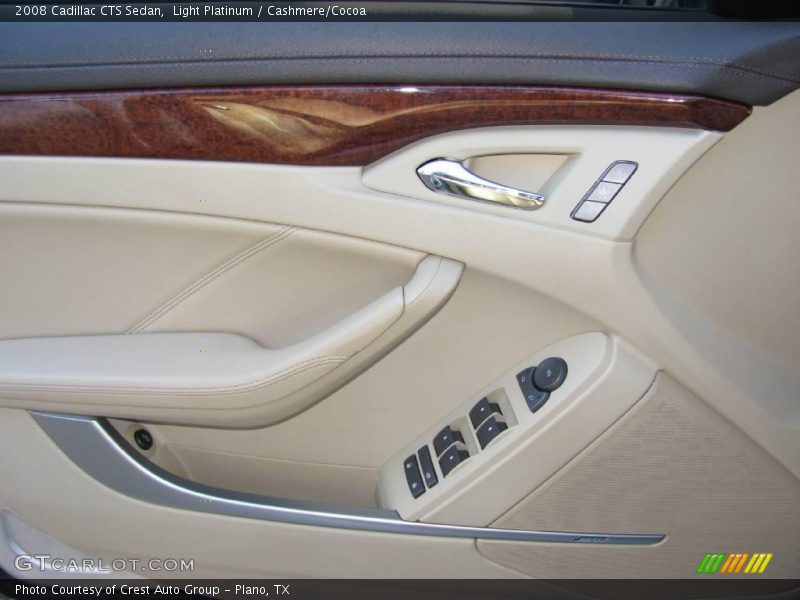 Light Platinum / Cashmere/Cocoa 2008 Cadillac CTS Sedan