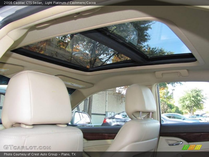Light Platinum / Cashmere/Cocoa 2008 Cadillac CTS Sedan