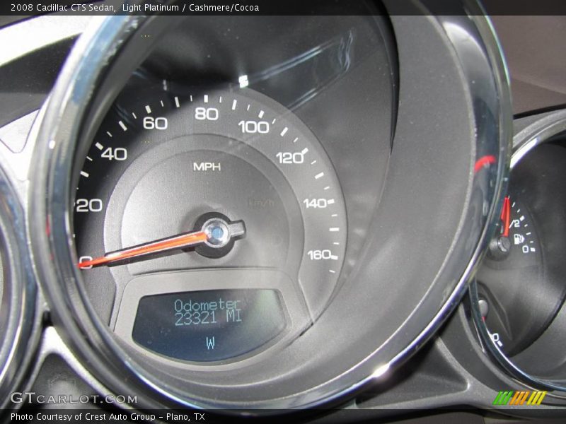Light Platinum / Cashmere/Cocoa 2008 Cadillac CTS Sedan