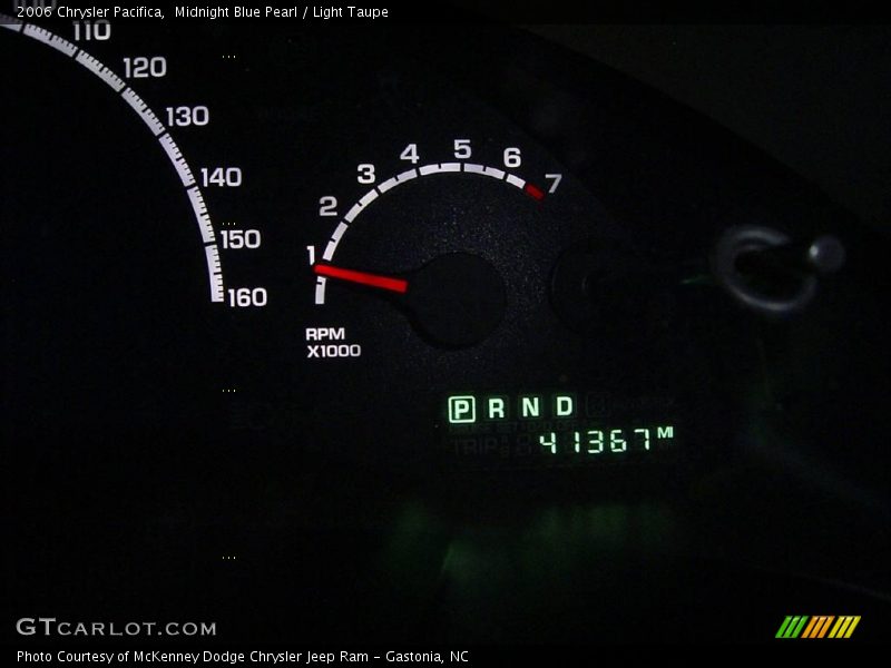Midnight Blue Pearl / Light Taupe 2006 Chrysler Pacifica
