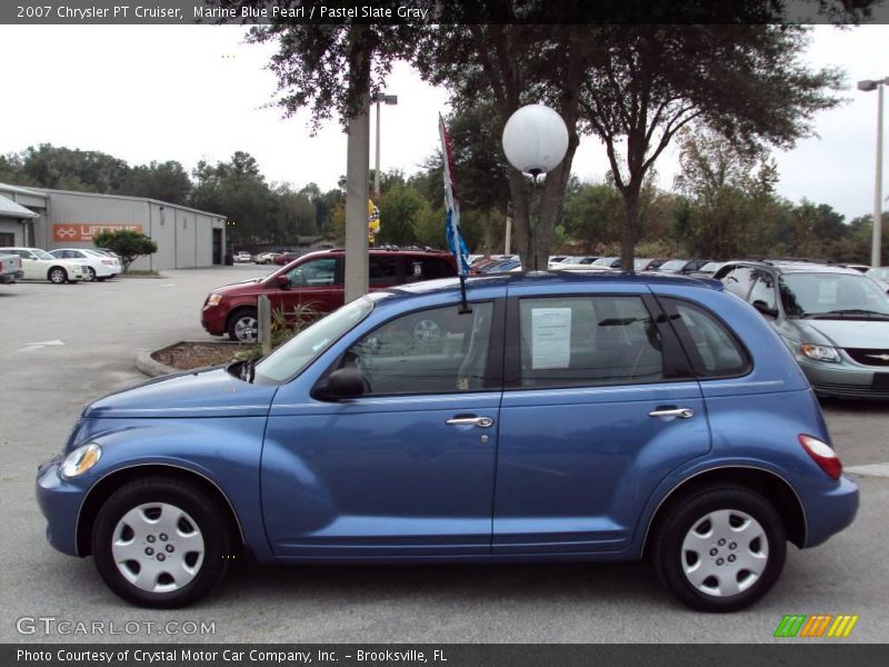 Marine Blue Pearl / Pastel Slate Gray 2007 Chrysler PT Cruiser