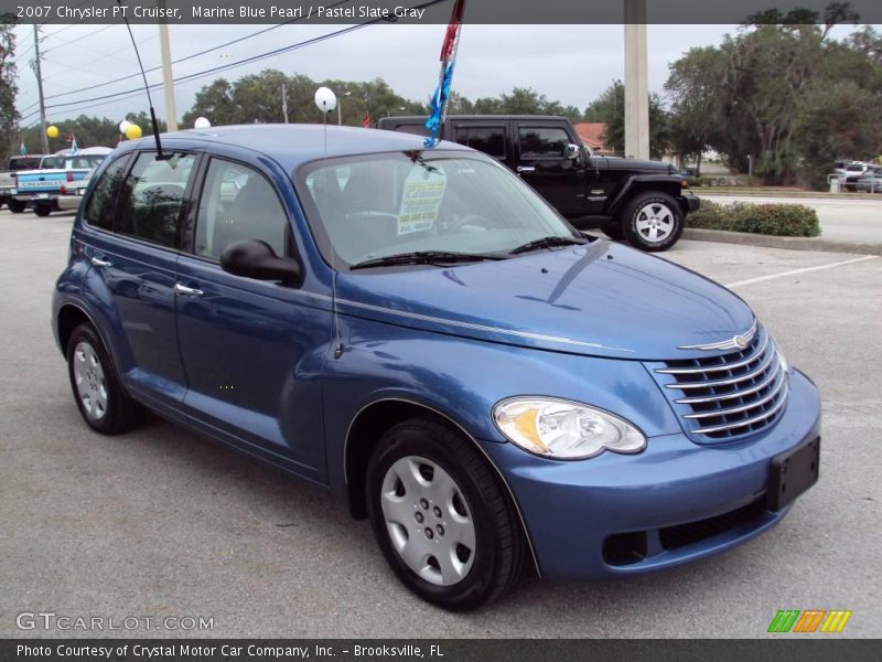 Marine Blue Pearl / Pastel Slate Gray 2007 Chrysler PT Cruiser