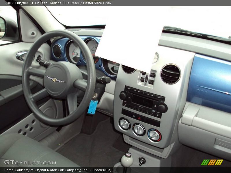 Marine Blue Pearl / Pastel Slate Gray 2007 Chrysler PT Cruiser