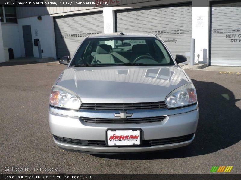 Galaxy Silver Metallic / Gray 2005 Chevrolet Malibu Sedan