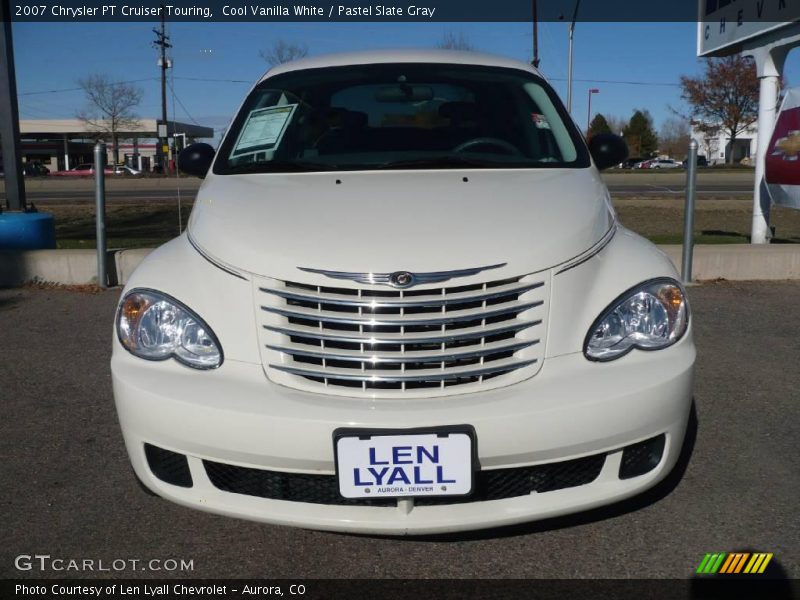 Cool Vanilla White / Pastel Slate Gray 2007 Chrysler PT Cruiser Touring
