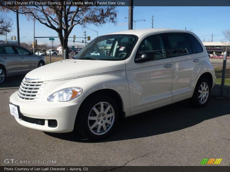 Cool Vanilla White / Pastel Slate Gray 2007 Chrysler PT Cruiser Touring