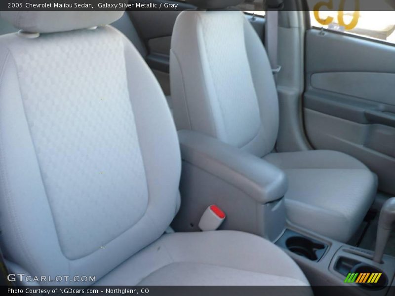Galaxy Silver Metallic / Gray 2005 Chevrolet Malibu Sedan