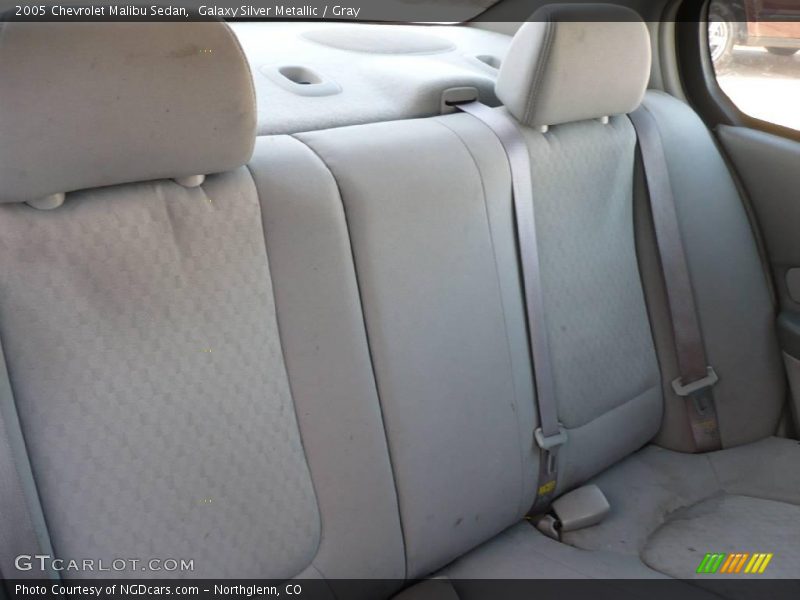 Galaxy Silver Metallic / Gray 2005 Chevrolet Malibu Sedan