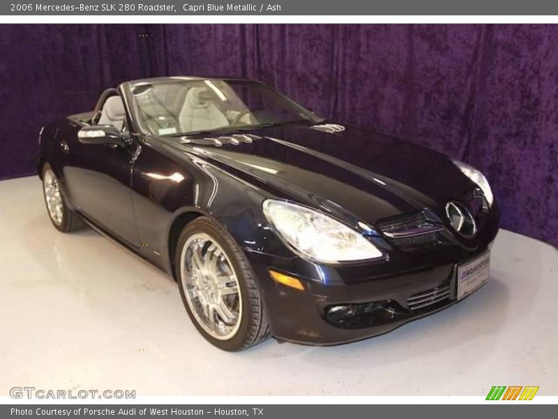 Capri Blue Metallic / Ash 2006 Mercedes-Benz SLK 280 Roadster