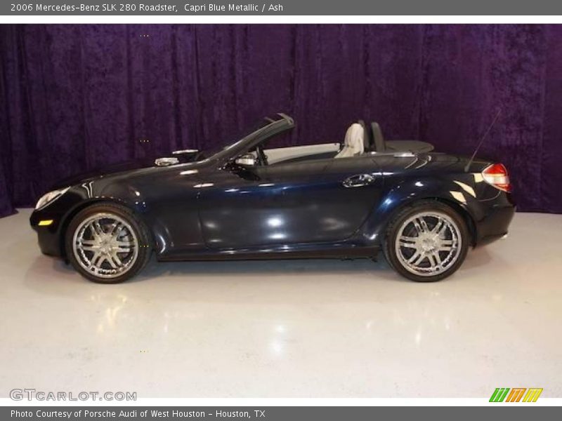 Capri Blue Metallic / Ash 2006 Mercedes-Benz SLK 280 Roadster