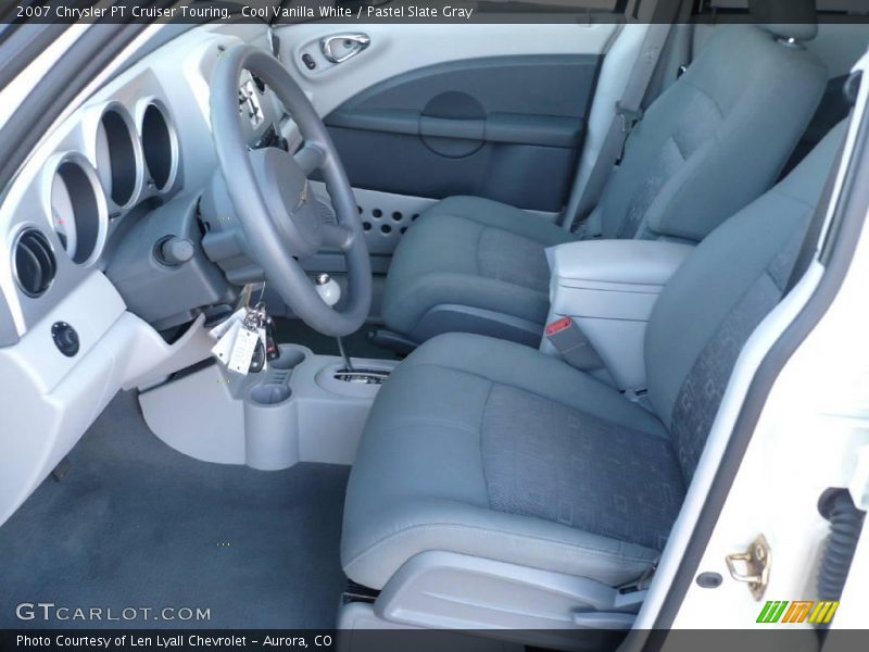 Cool Vanilla White / Pastel Slate Gray 2007 Chrysler PT Cruiser Touring