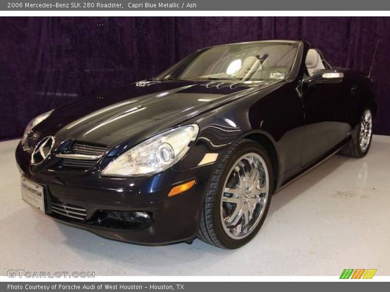 Capri Blue Metallic / Ash 2006 Mercedes-Benz SLK 280 Roadster