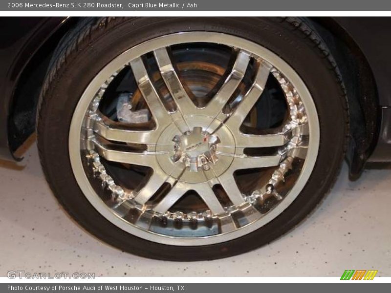 Capri Blue Metallic / Ash 2006 Mercedes-Benz SLK 280 Roadster