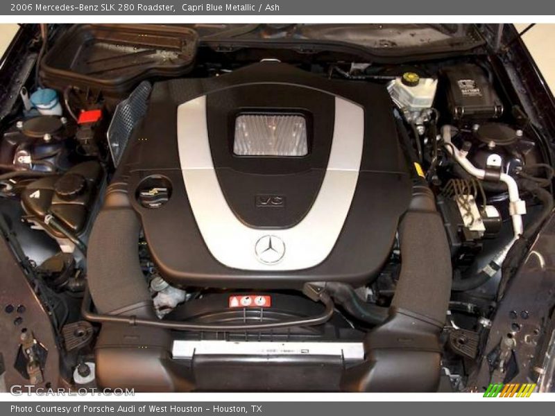 Capri Blue Metallic / Ash 2006 Mercedes-Benz SLK 280 Roadster