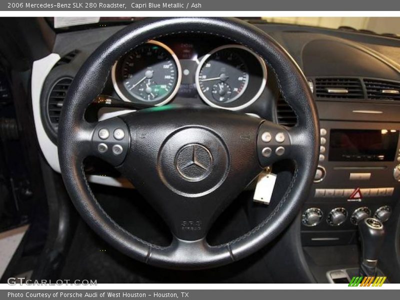 Capri Blue Metallic / Ash 2006 Mercedes-Benz SLK 280 Roadster