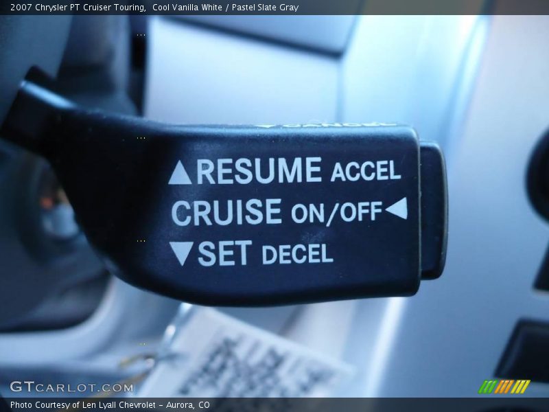 Cool Vanilla White / Pastel Slate Gray 2007 Chrysler PT Cruiser Touring
