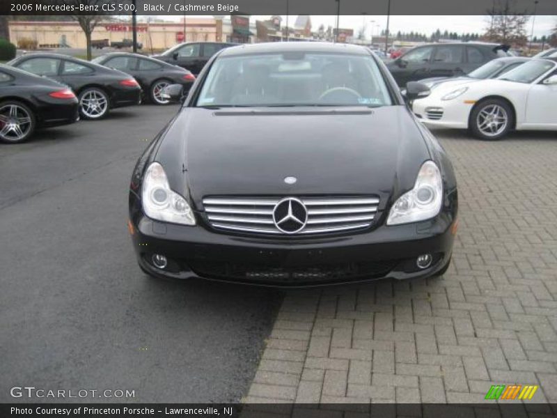 Black / Cashmere Beige 2006 Mercedes-Benz CLS 500