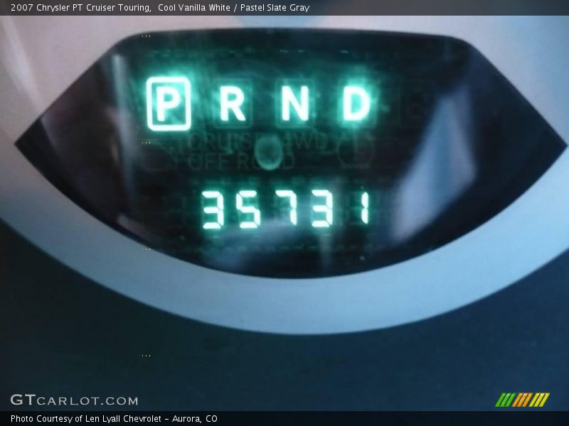 Cool Vanilla White / Pastel Slate Gray 2007 Chrysler PT Cruiser Touring