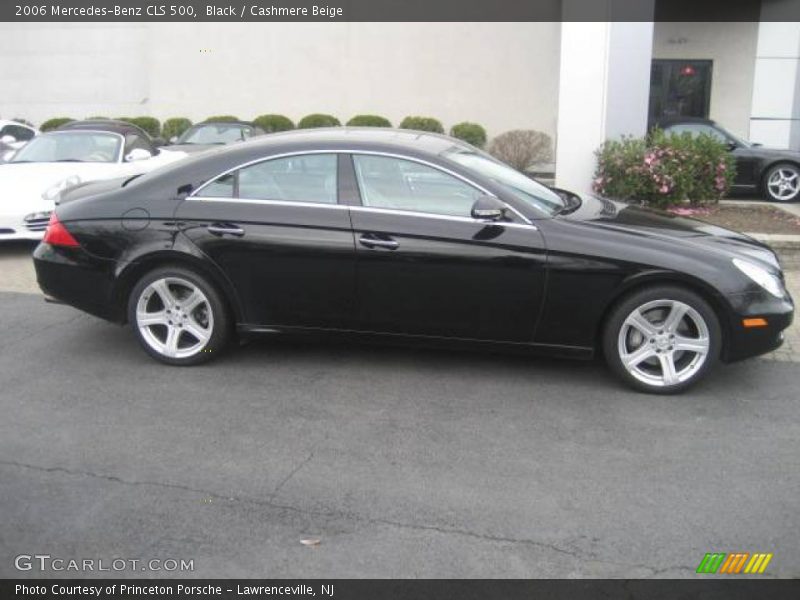 Black / Cashmere Beige 2006 Mercedes-Benz CLS 500