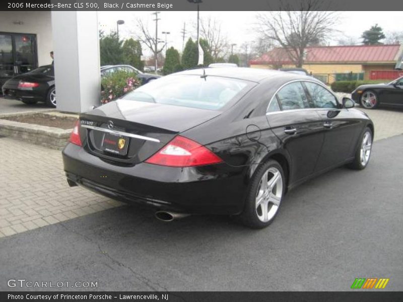 Black / Cashmere Beige 2006 Mercedes-Benz CLS 500