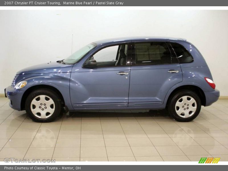 Marine Blue Pearl / Pastel Slate Gray 2007 Chrysler PT Cruiser Touring