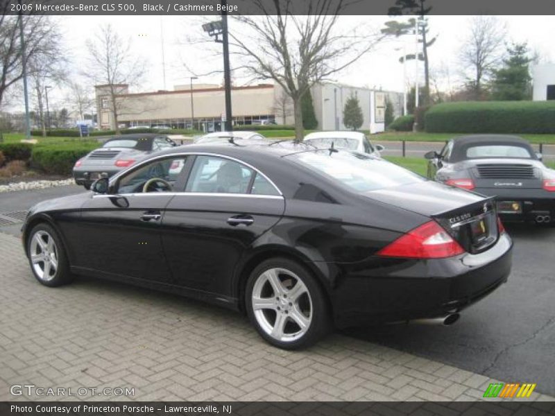 Black / Cashmere Beige 2006 Mercedes-Benz CLS 500