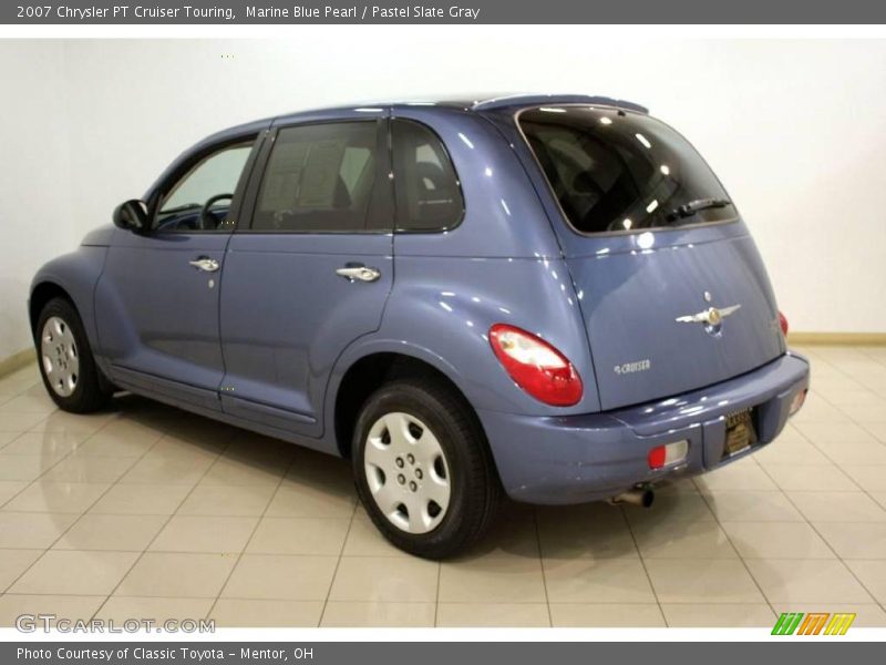 Marine Blue Pearl / Pastel Slate Gray 2007 Chrysler PT Cruiser Touring