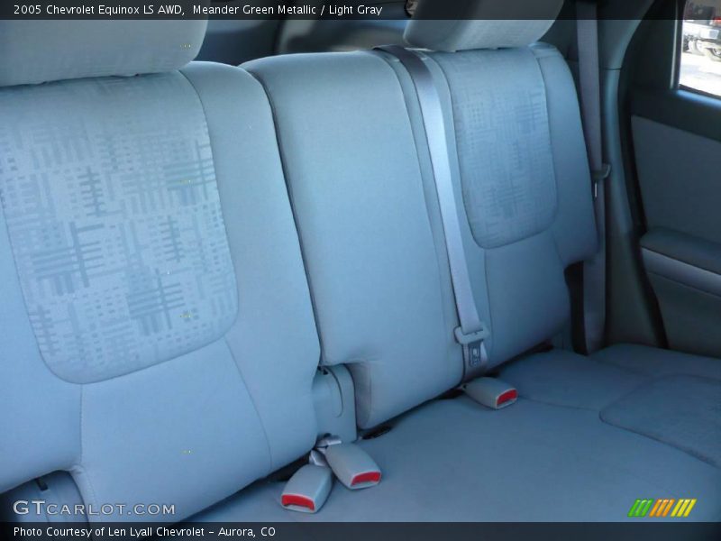 Meander Green Metallic / Light Gray 2005 Chevrolet Equinox LS AWD