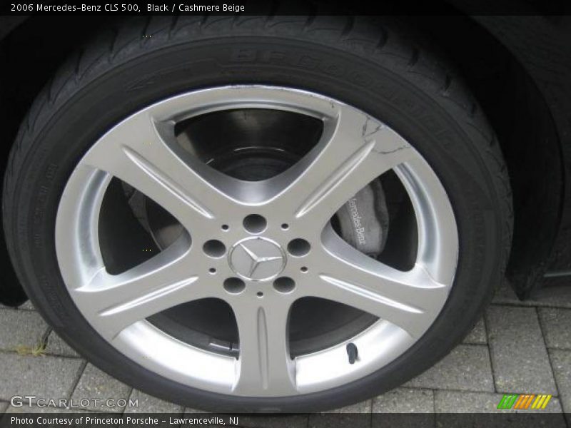 Black / Cashmere Beige 2006 Mercedes-Benz CLS 500