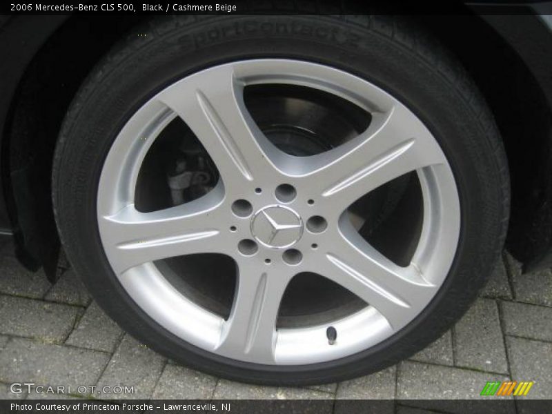Black / Cashmere Beige 2006 Mercedes-Benz CLS 500