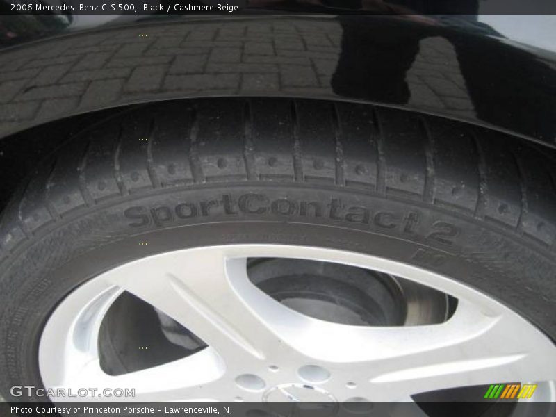Black / Cashmere Beige 2006 Mercedes-Benz CLS 500