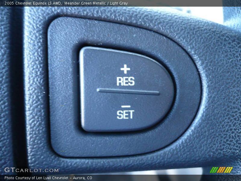 Meander Green Metallic / Light Gray 2005 Chevrolet Equinox LS AWD