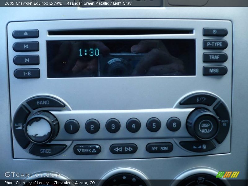 Meander Green Metallic / Light Gray 2005 Chevrolet Equinox LS AWD