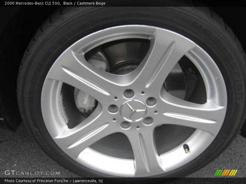 Black / Cashmere Beige 2006 Mercedes-Benz CLS 500