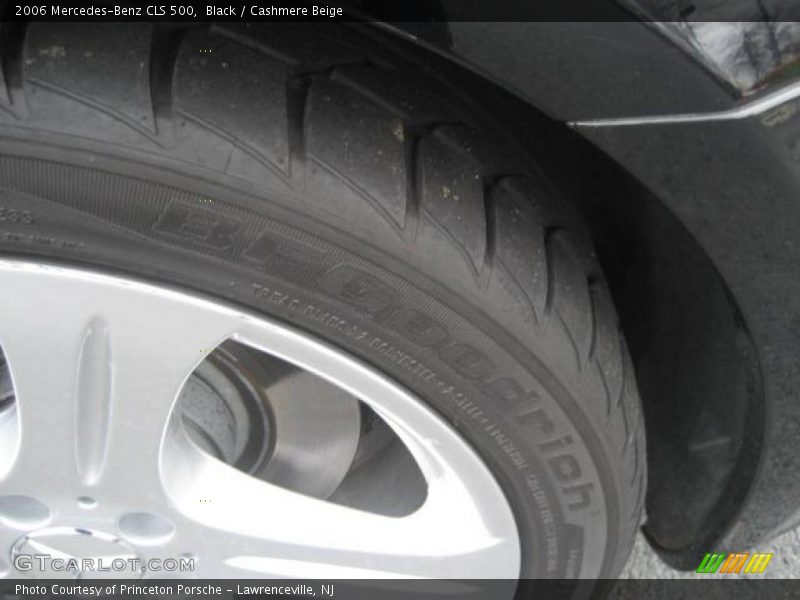 Black / Cashmere Beige 2006 Mercedes-Benz CLS 500