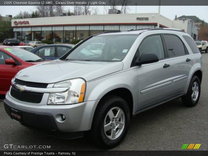 Galaxy Silver Metallic / Light Gray 2005 Chevrolet Equinox LS AWD