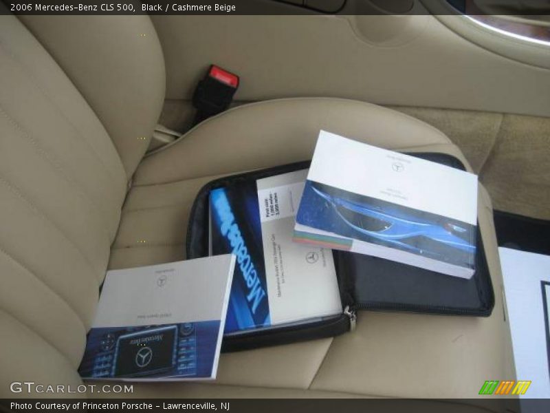 Black / Cashmere Beige 2006 Mercedes-Benz CLS 500