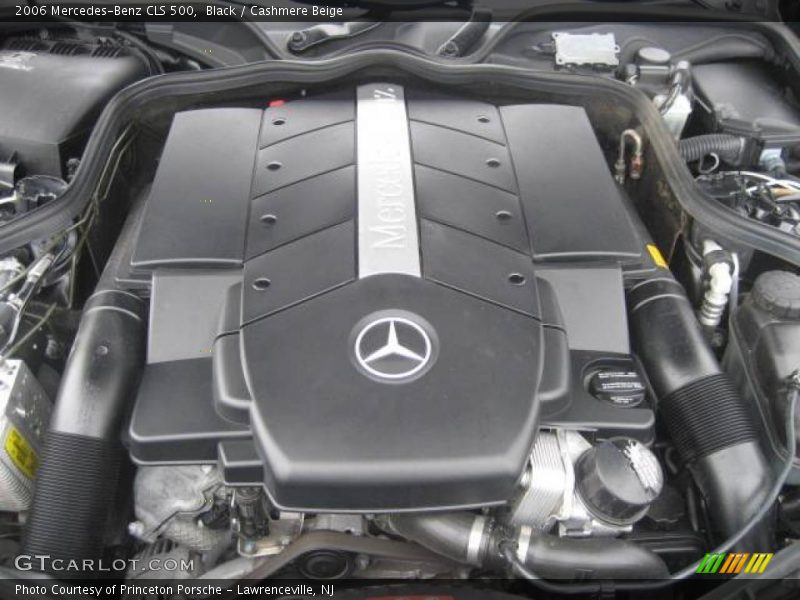 Black / Cashmere Beige 2006 Mercedes-Benz CLS 500