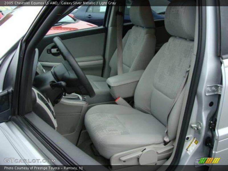 Galaxy Silver Metallic / Light Gray 2005 Chevrolet Equinox LS AWD